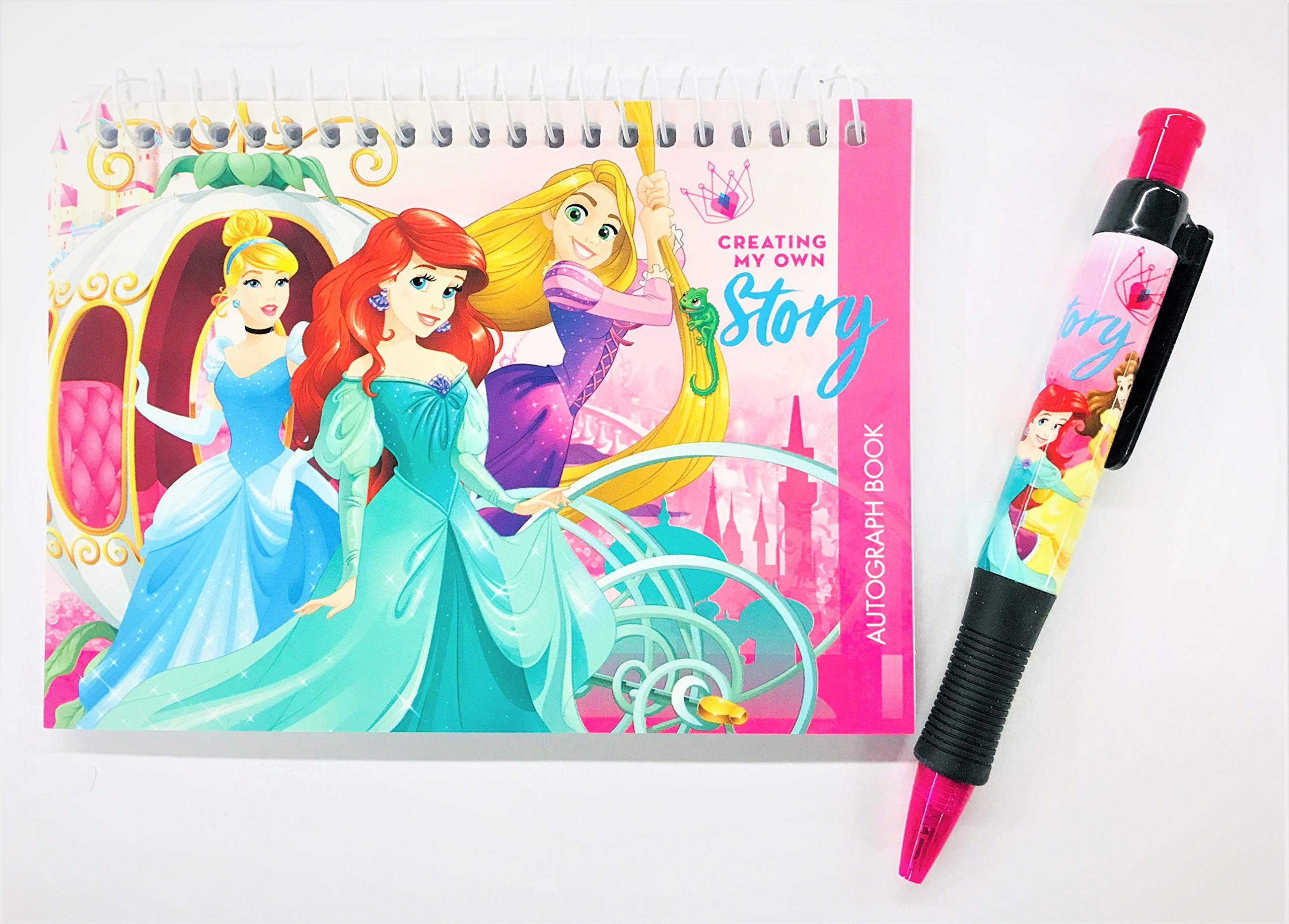 Foto 5 pulgar | Libro de Autógrafos Party Favors Princesas Disney con Bolígrafo 2 Piezas  - Venta Internacional