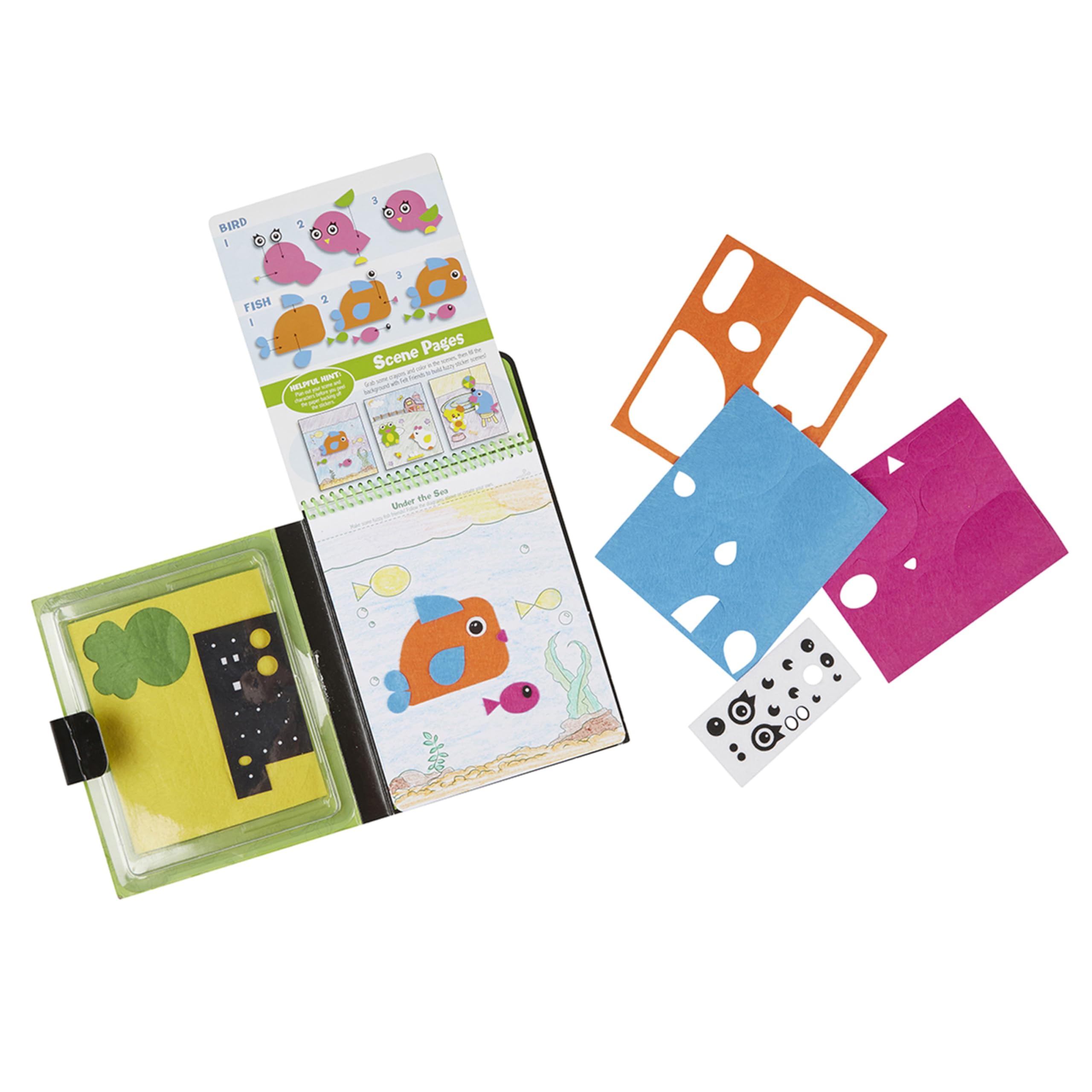 Foto 5 pulgar | Set De Actividades Artesanales Melissa & Doug On The Go Felt Friends - Venta Internacional.