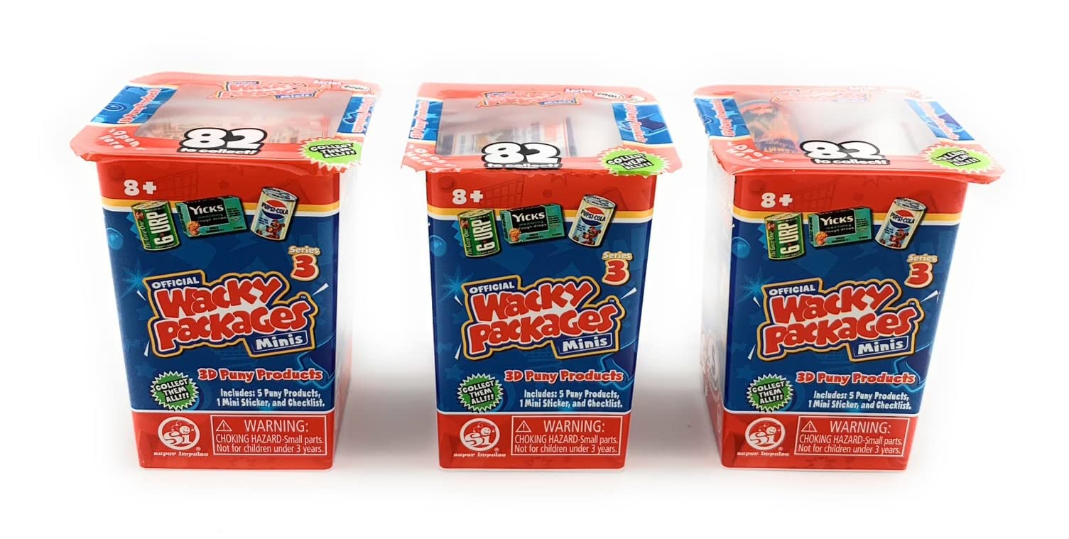 Foto 2 pulgar | Los Paquetes Más Pequeños Y Extravagantes De Toy Worlds Minis Series 3, Paquete De 3 - Venta Internacional.