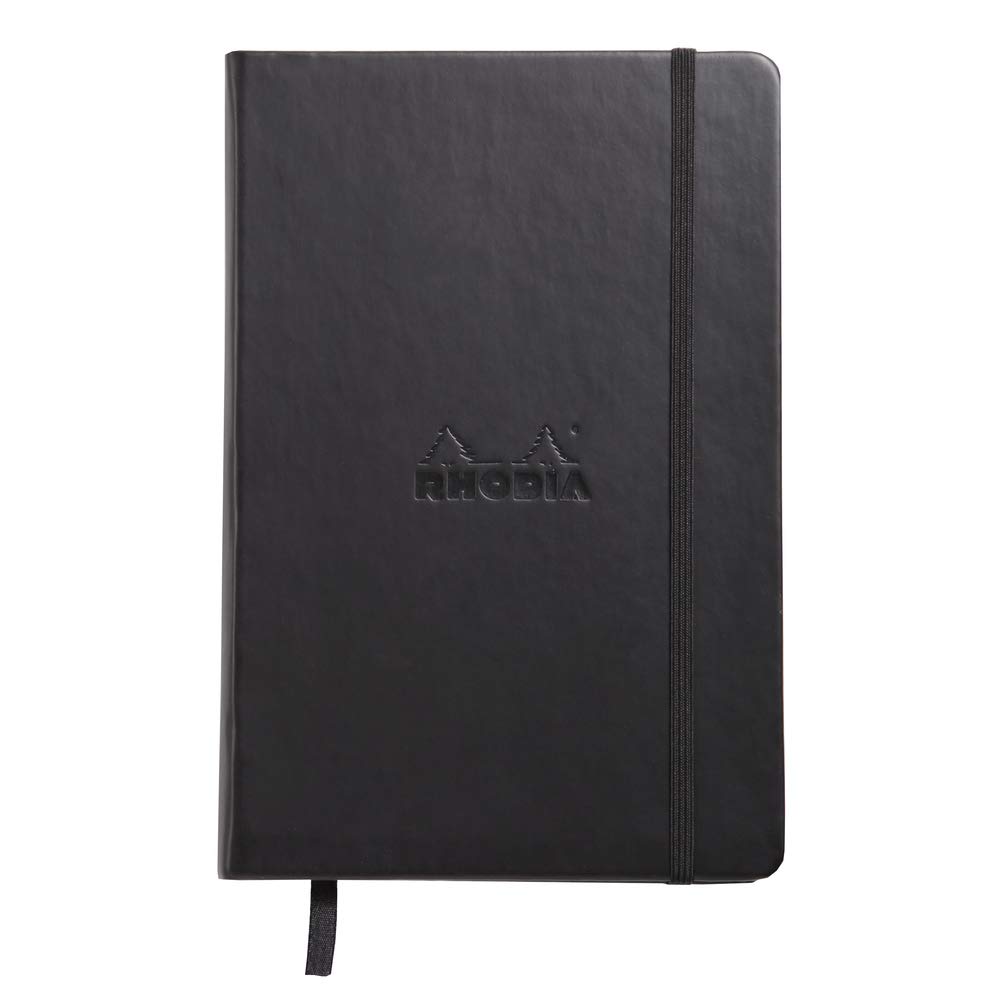 Foto 2 pulgar | Libreta Rhodia Webnotebook A5 Rayada En Negro - Venta Internacional.