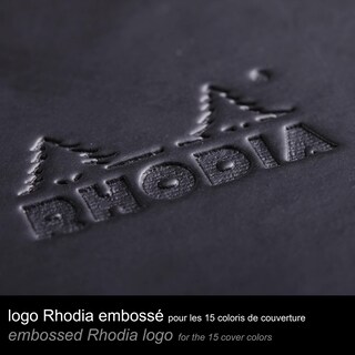 Foto 3 | Libreta Rhodia Rhodiarama A5 Negra 192 Páginas 90 G - Venta Internacional.