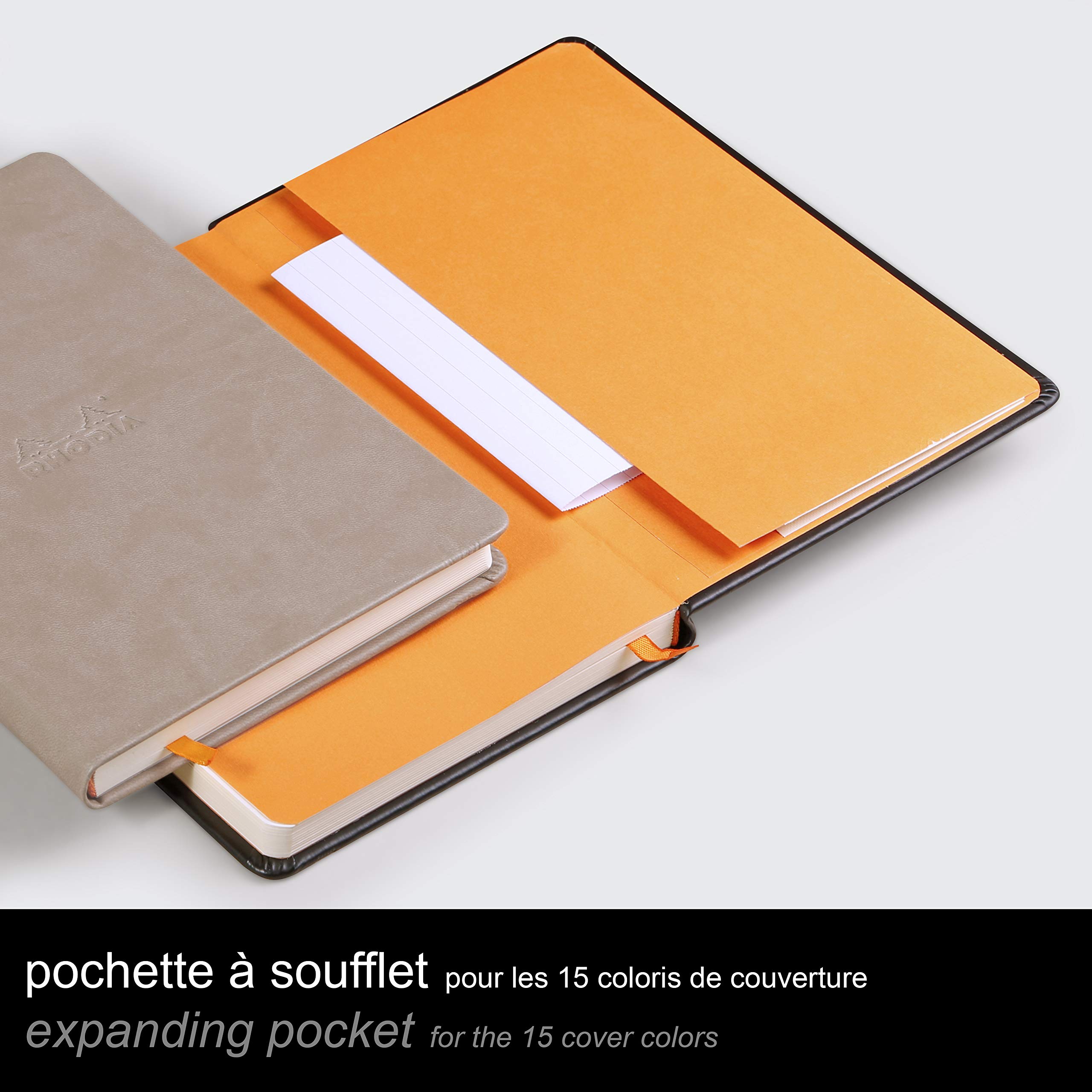 Foto 8 pulgar | Libreta Rhodia Rhodiarama A5 Negra 192 Páginas 90 G - Venta Internacional.