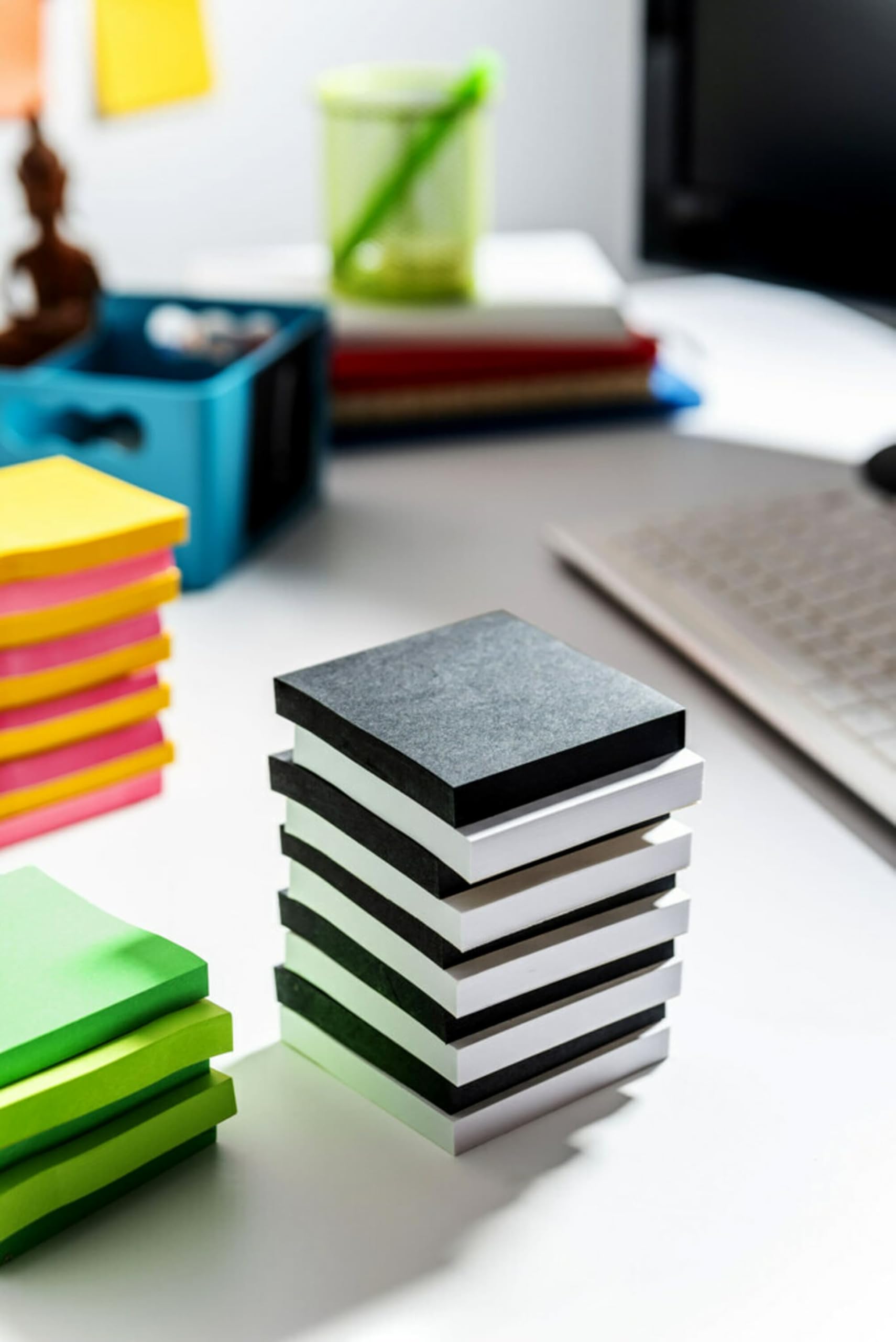 Foto 5 | Sticky Notes Post-it Super Sticky, 3 X 3 Pulgadas, 5 Blocs, Color Naranja - Venta Internacional.