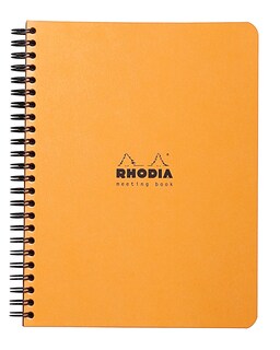Foto 1 | Cuaderno Rhodia Orange Meeting 16 X 21 Cm 80 Hojas - Venta Internacional.