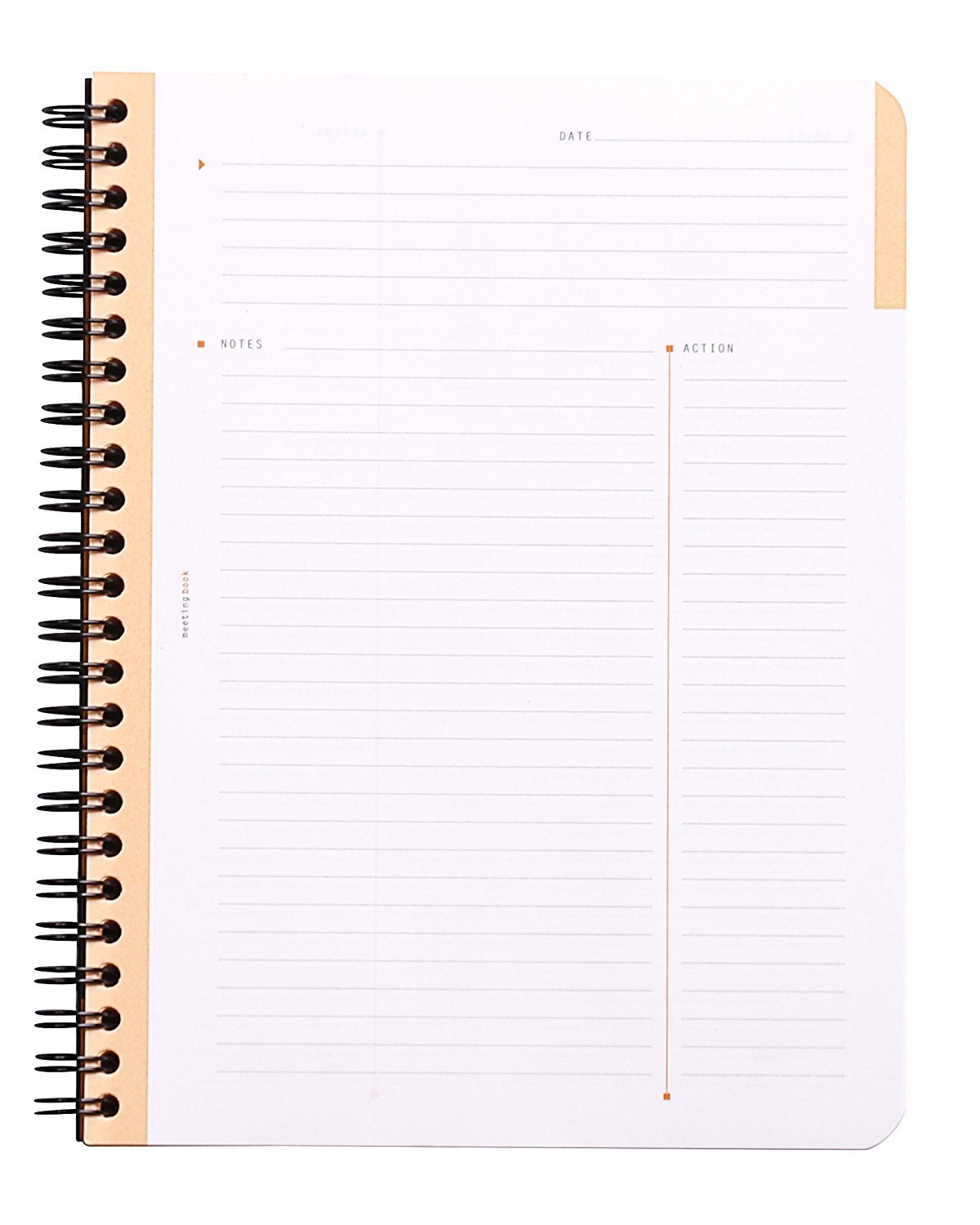 Foto 4 pulgar | Cuaderno Rhodia Orange Meeting 16 X 21 Cm 80 Hojas - Venta Internacional.