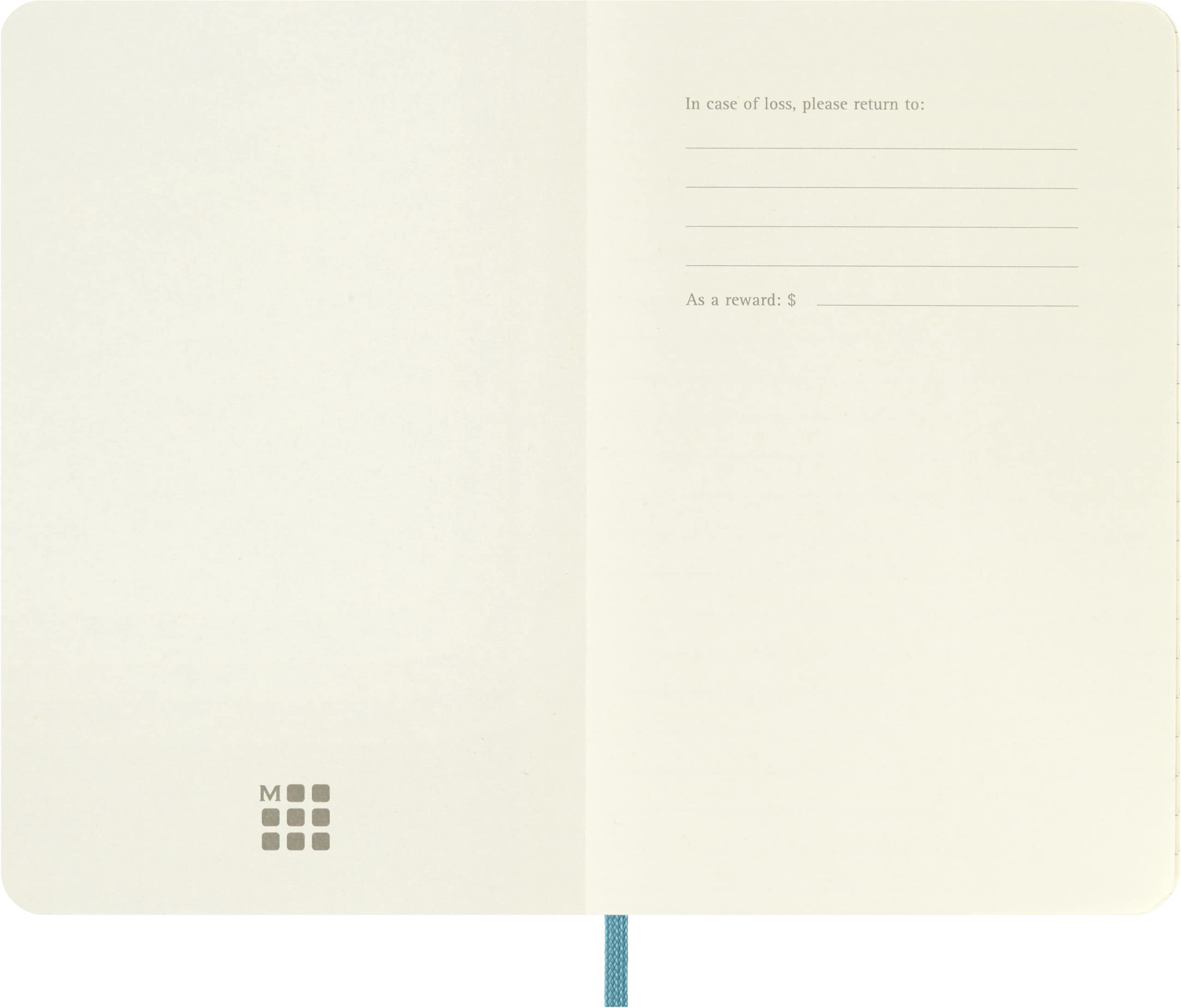 Foto 3 | Libreta Moleskine Classic De Tapa Blanda Pocket Reef Blue - Venta Internacional.