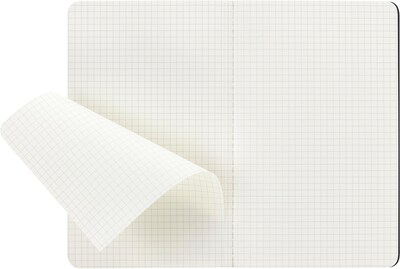 Foto 3 | Cuaderno Moleskine De Tapa Blanda, Grande, Cuadrado, Negro, X3 - Venta Internacional.