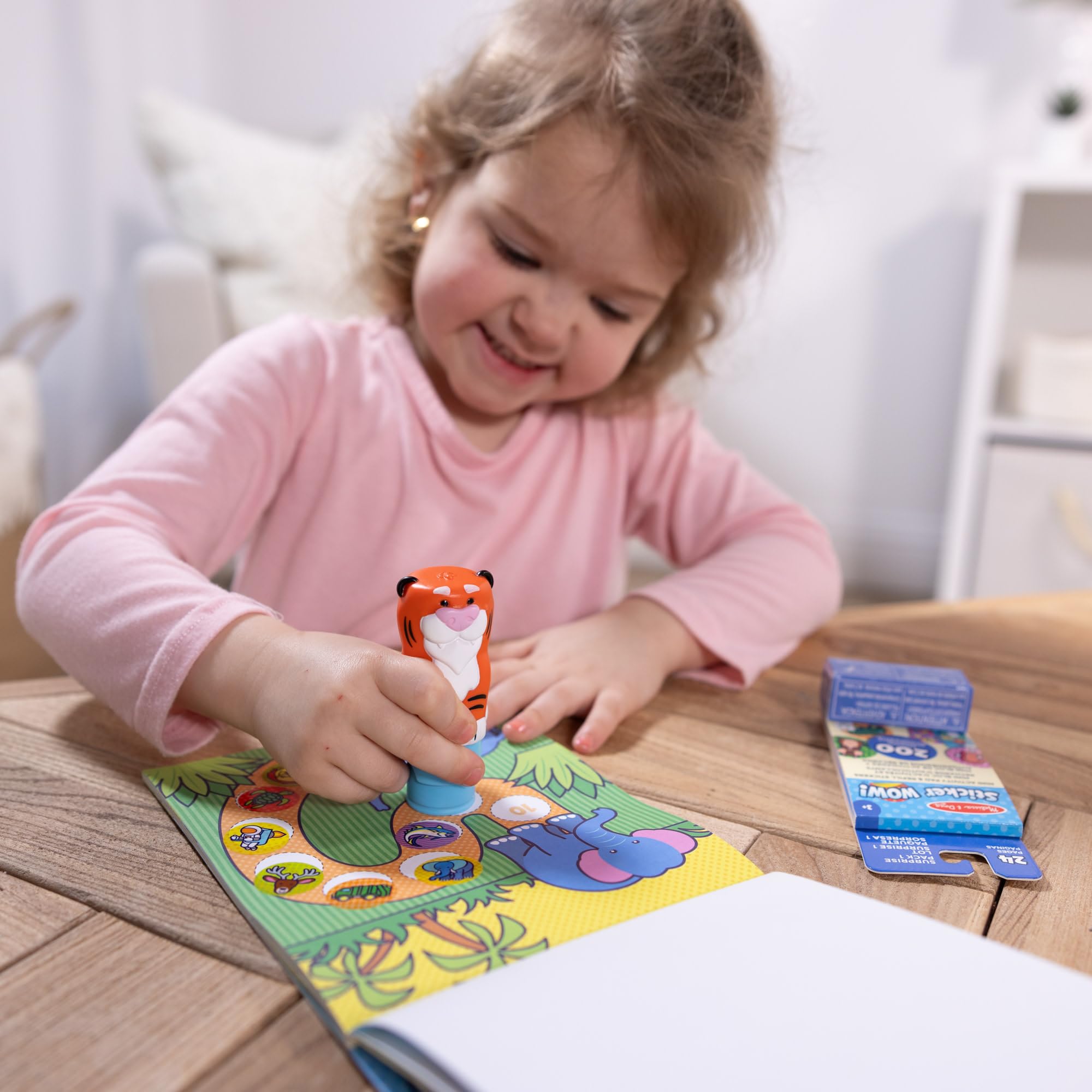 Foto 2 | Pegatina ¡guau! ™ Paquete Tiger De Melissa Y Doug Con 500 Pegatinas - Venta Internacional.