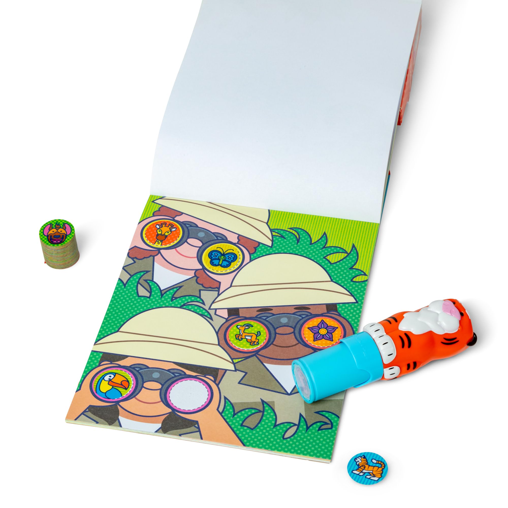 Foto 5 pulgar | Pegatina ¡guau! ™ Paquete Tiger De Melissa Y Doug Con 500 Pegatinas - Venta Internacional.