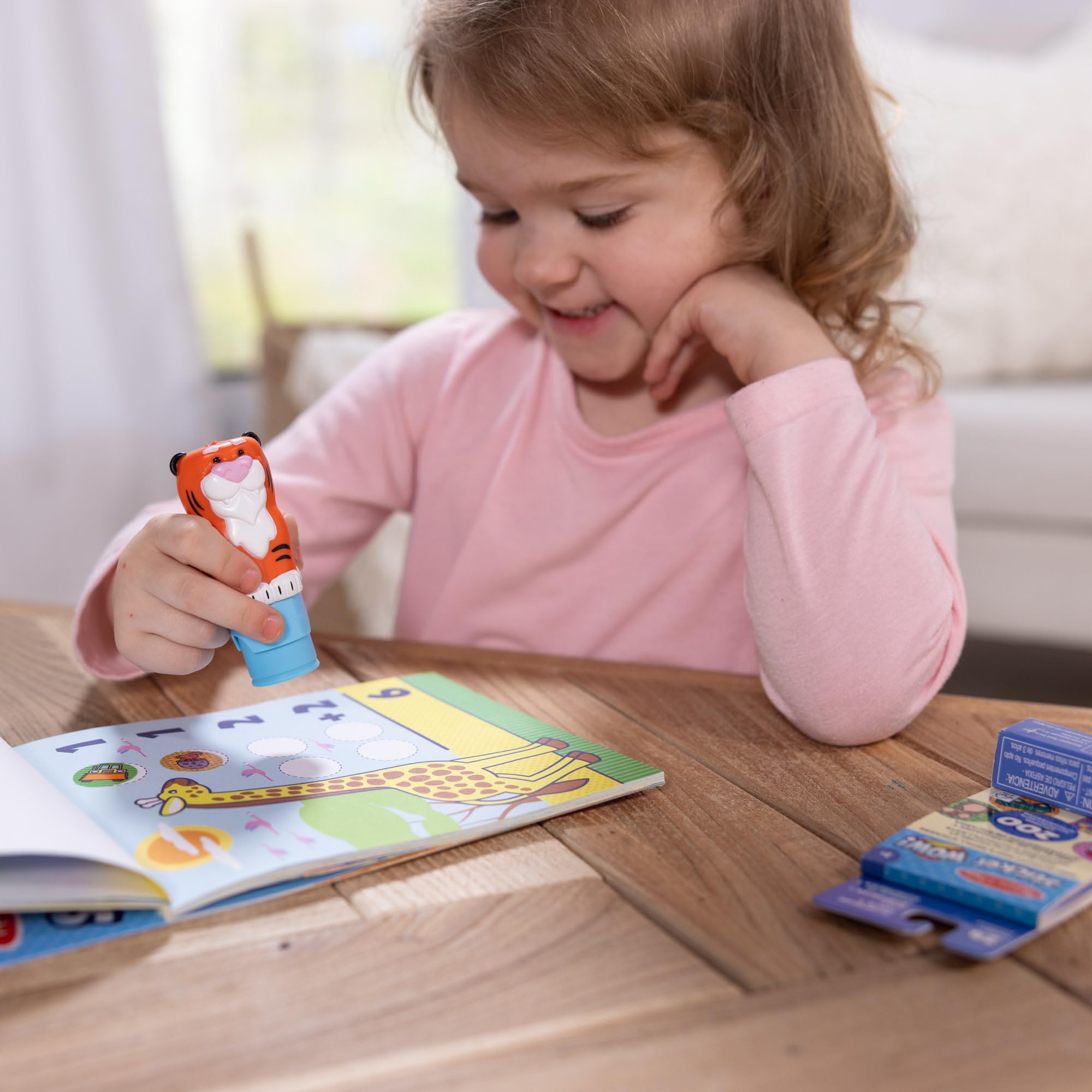 Foto 5 | Pegatina ¡guau! ™ Paquete Tiger De Melissa Y Doug Con 500 Pegatinas - Venta Internacional.