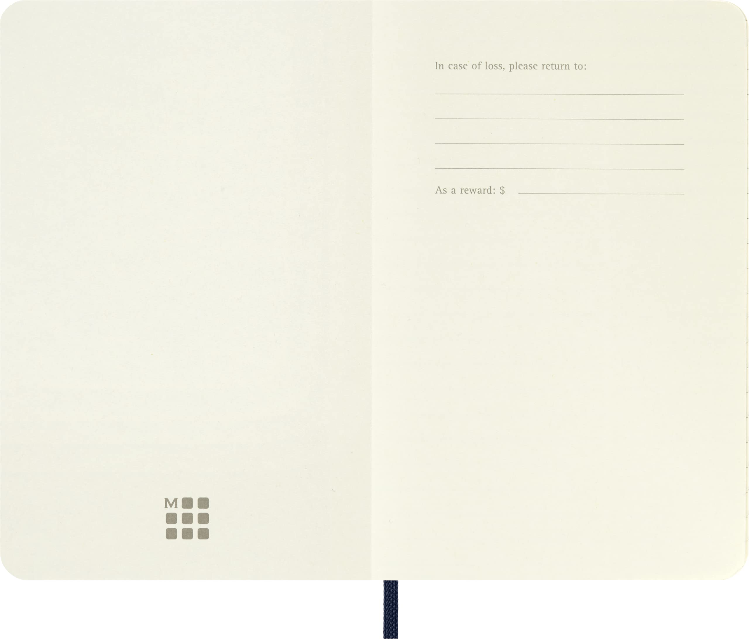 Foto 4 pulgar | Libreta Moleskine Classic Con Tapa Blanda, Bolsillo, Color Azul Zafiro - Venta Internacional.