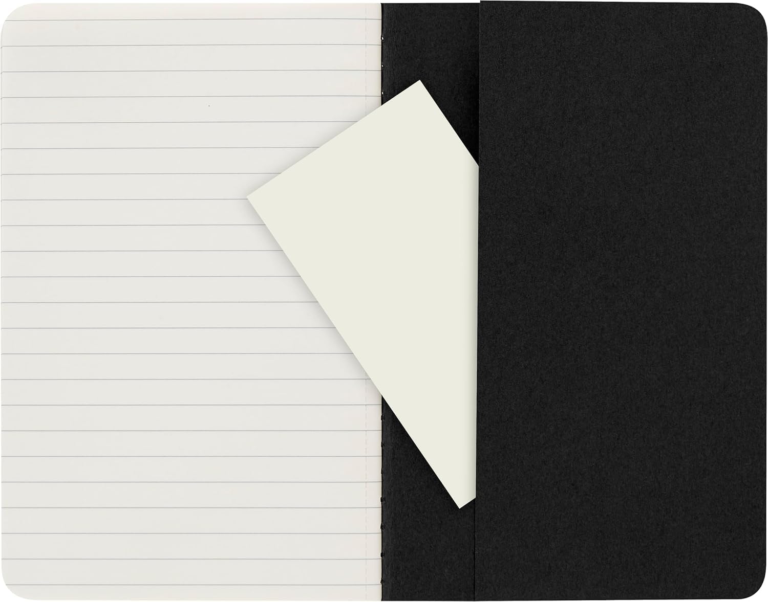 Foto 7 pulgar | Cuaderno Moleskine, Tapa Blanda, Grande, Rayado, Negro, 80 Peniques - Venta Internacional.