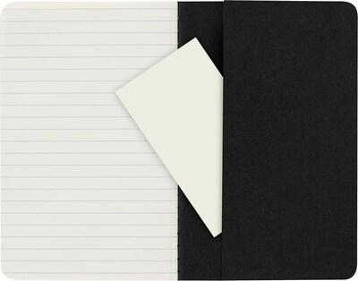 Foto 6 | Cuaderno Moleskine, Tapa Blanda, Grande, Rayado, Negro, 80 Peniques - Venta Internacional.