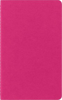 Foto 2 | Cuaderno Moleskine Cahier De Tapa Blanda, Color Rosa Cinético, Juego De 3 - Venta Internacional.