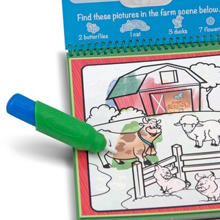 Foto 5 | Bloc De Actividades Melissa & Doug On The Go Water ¡guau! ¿animales - Venta Internacional.
