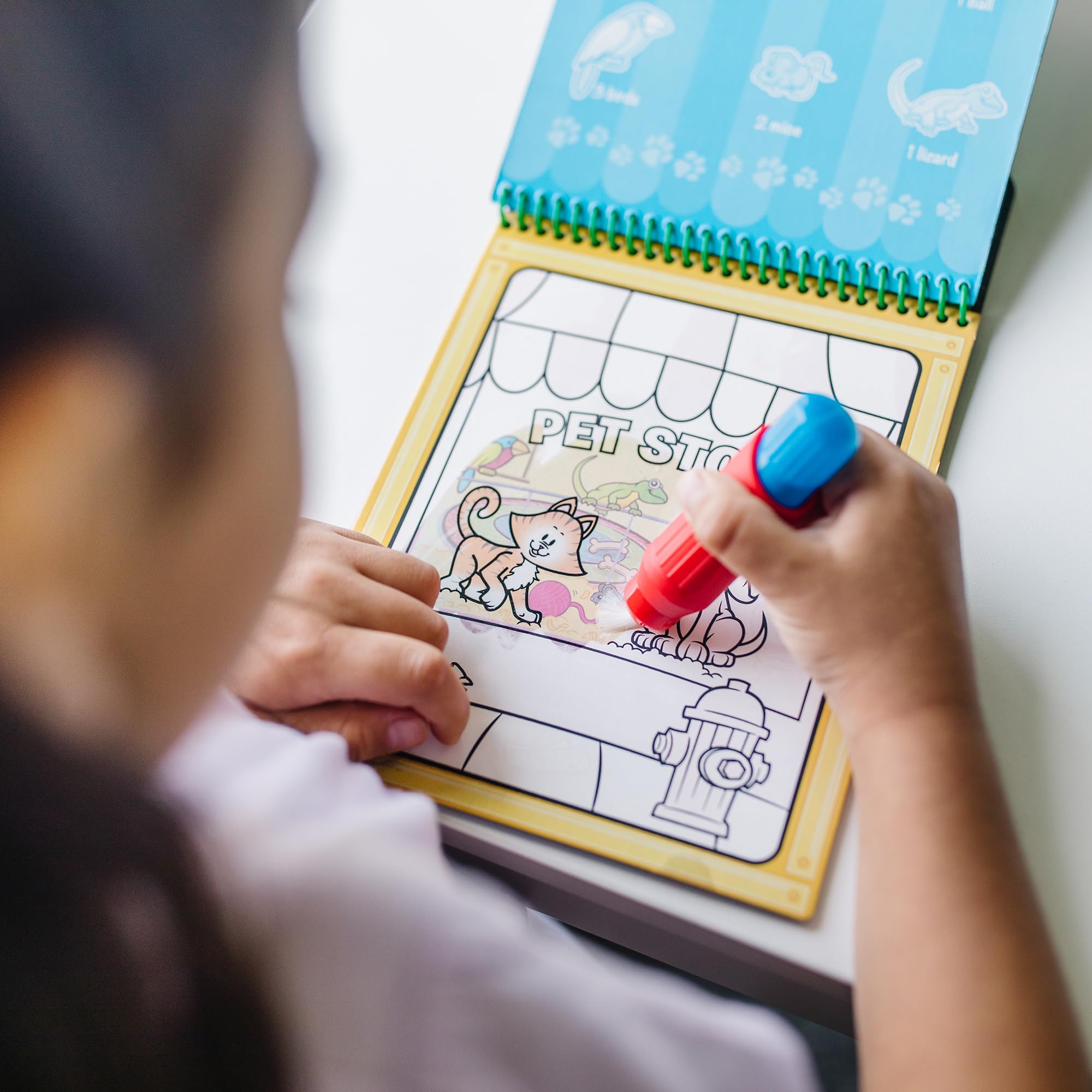 Foto 7 pulgar | Bloc De Actividades Melissa & Doug On The Go Water ¡guau! ¿animales - Venta Internacional.