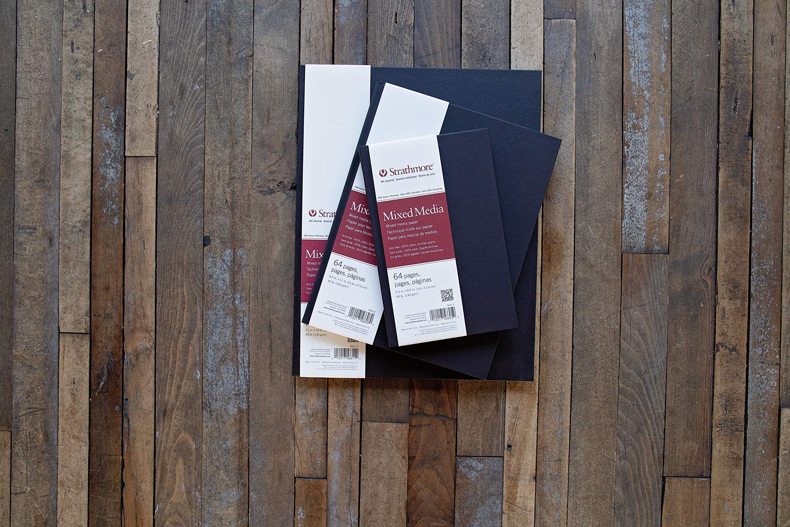 Foto 3 | Art Journal Strathmore Serie 500, 32 Hojas, Tapa Dura, 5,5 X 8,5 - Venta Internacional.