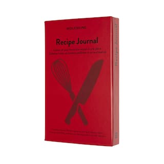 Foto 1 | Journal Moleskine Passion Recipe, Tapa Dura, Tamaño Grande, Rojo Escarlata - Venta Internacional.
