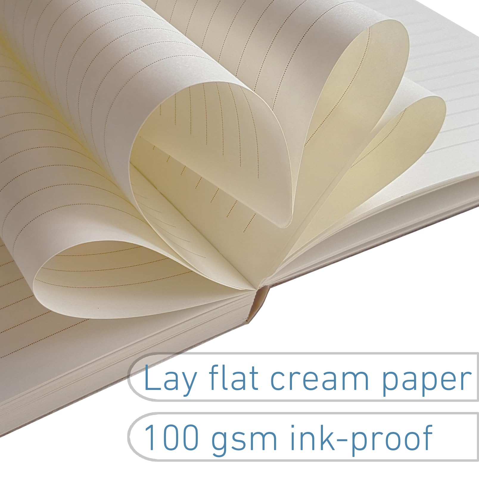 Foto 4 | Notebook Le Vent - Juego De 2 Hojas (a5, 200 Páginas, 100 G/m²), Papel Reciclado - Venta Internacional.