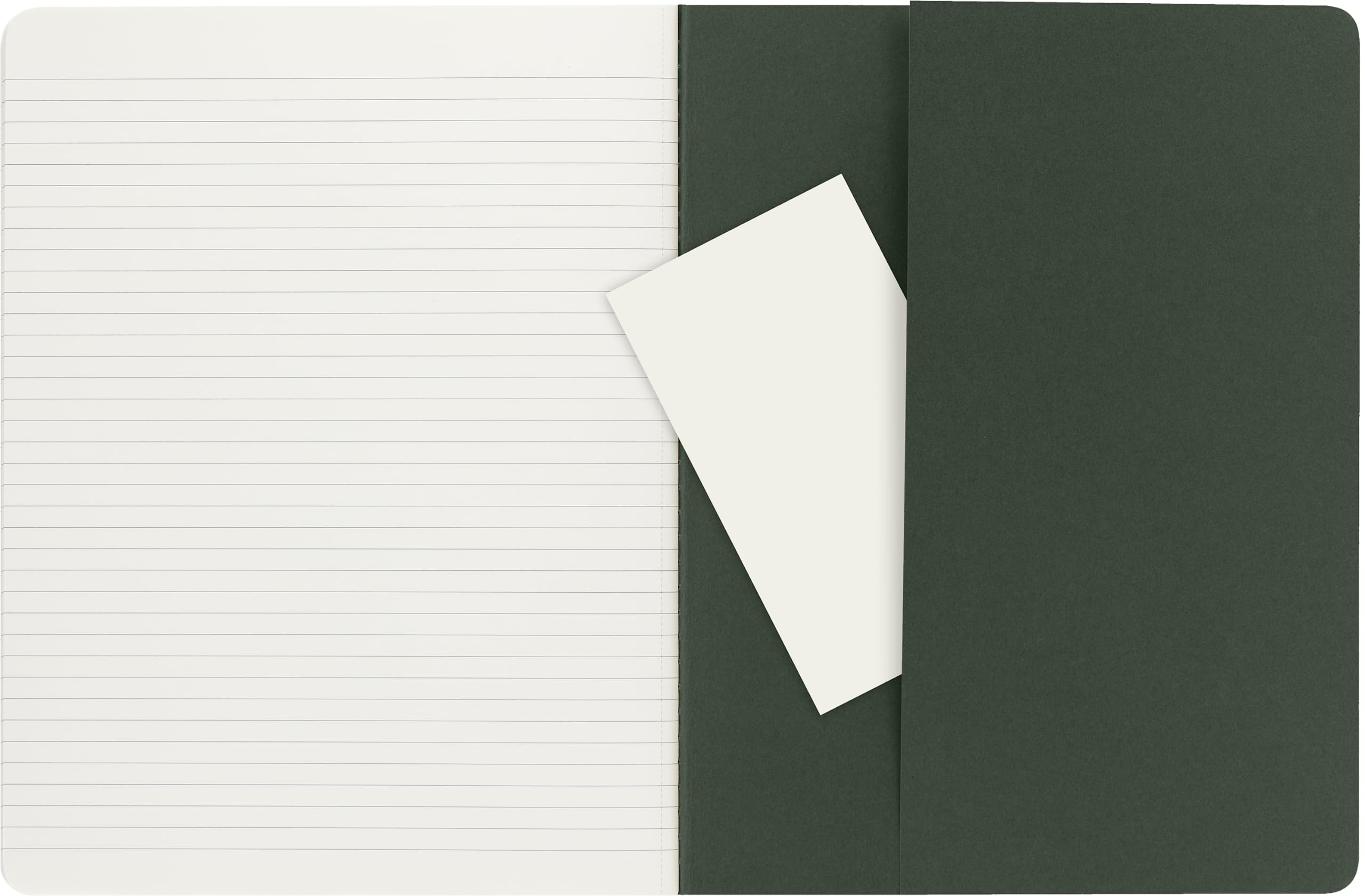 Foto 5 pulgar | Cuaderno Moleskine Cahier De Tapa Blanda Xl, Color Verde Mirto (juego De 3) - Venta Internacional.