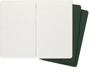Foto 3 | Cuaderno Moleskine Cahier, Tapa Blanda, 80 Páginas, Color Verde Mirto - Venta Internacional.