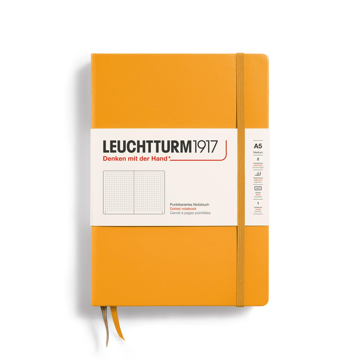 Foto 2 pulgar | Cuaderno Leuchtturm1917, Tapa Dura, Tamaño Mediano, A5, 251 Páginas - Venta Internacional.
