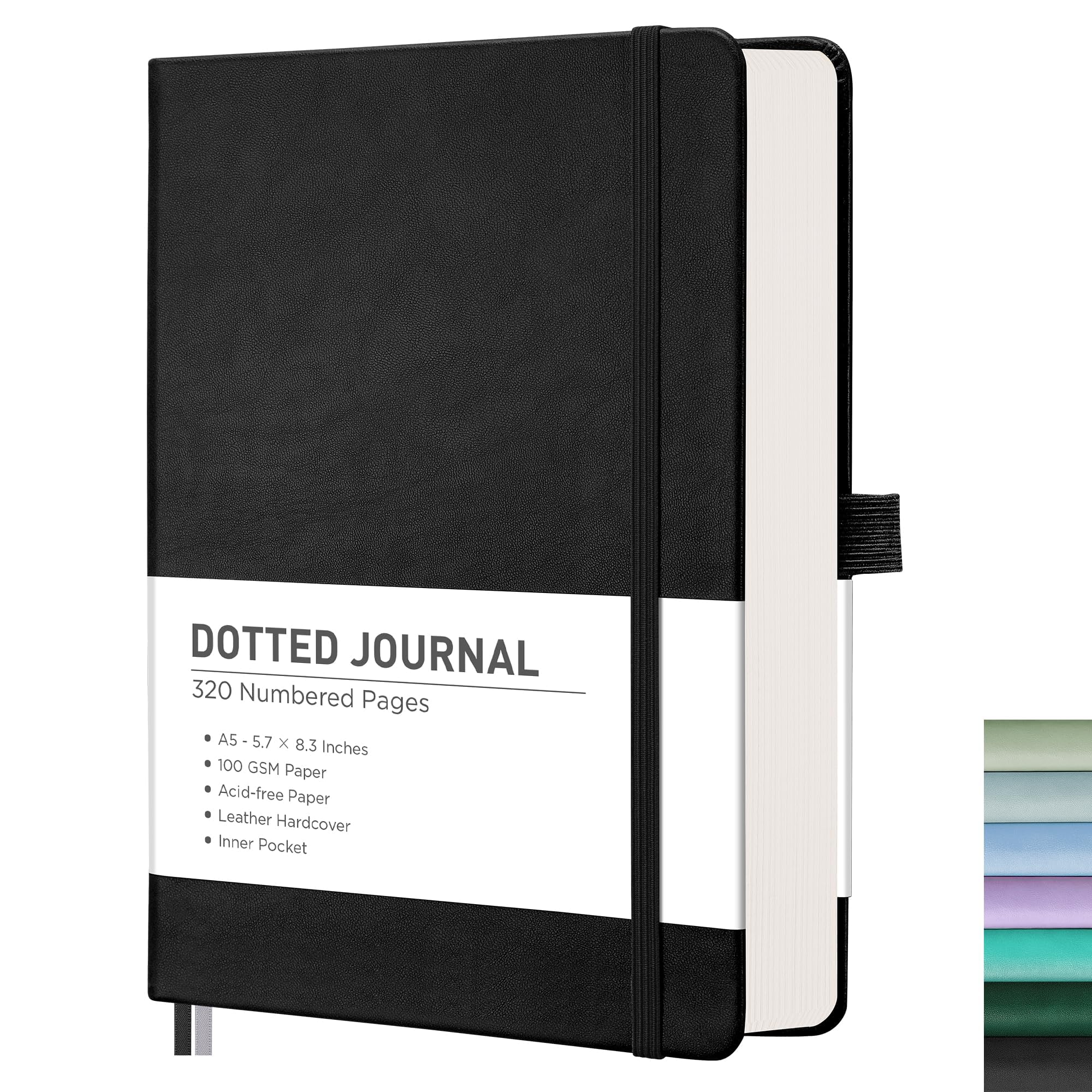 Foto 2 pulgar | Cuaderno Rettacy Bullet Dotted A5 Con 320 Páginas Numeradas - Venta Internacional.