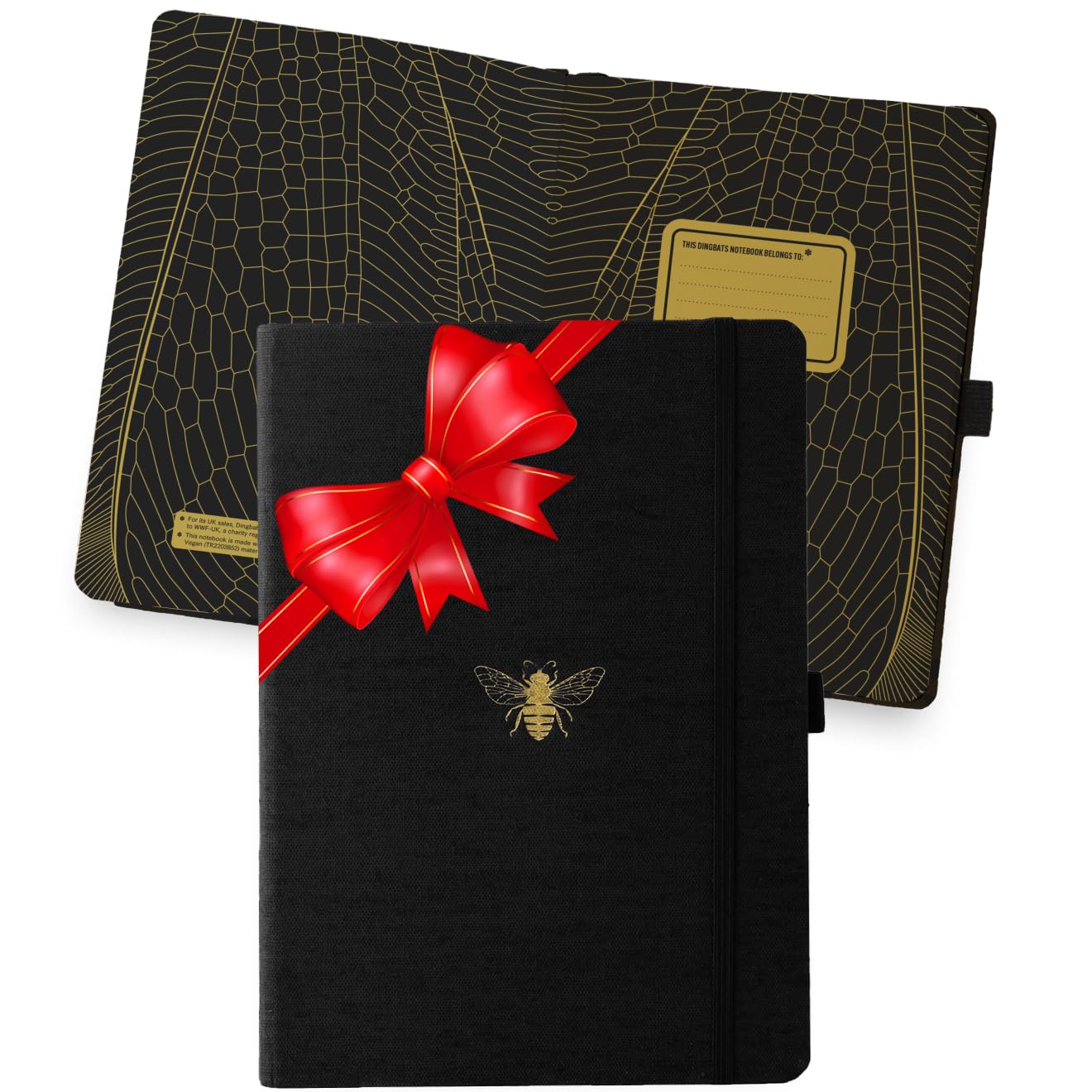 Foto 2 pulgar | Funda Textil Negra Para Notebook Dingbats* Pro Dotted Large B5 - Venta Internacional.