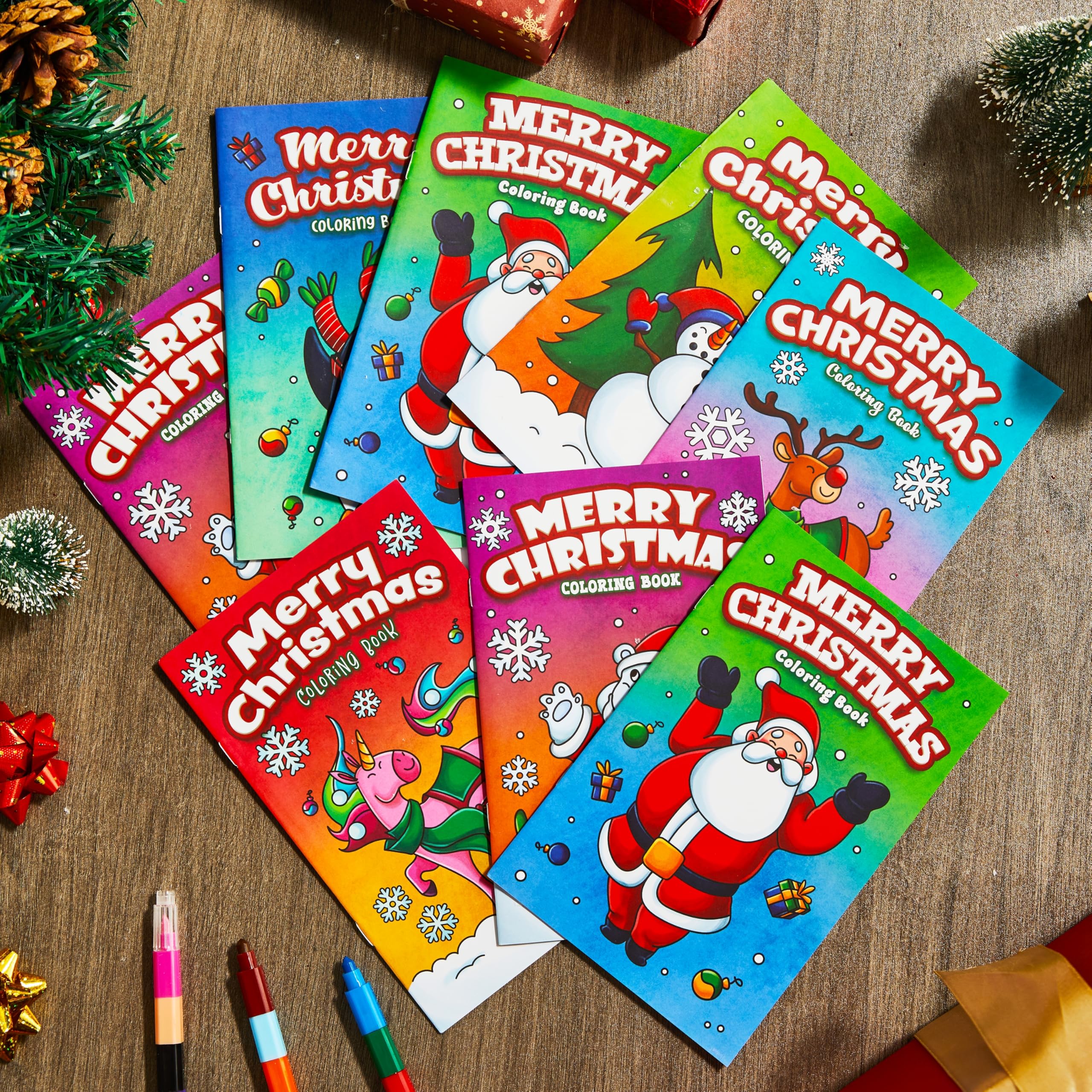 Foto 3 pulgar | Libro Para Colorear Joyin Christmas, 24 Unidades, Para Niños De 4 A 8 Años - Venta Internacional.