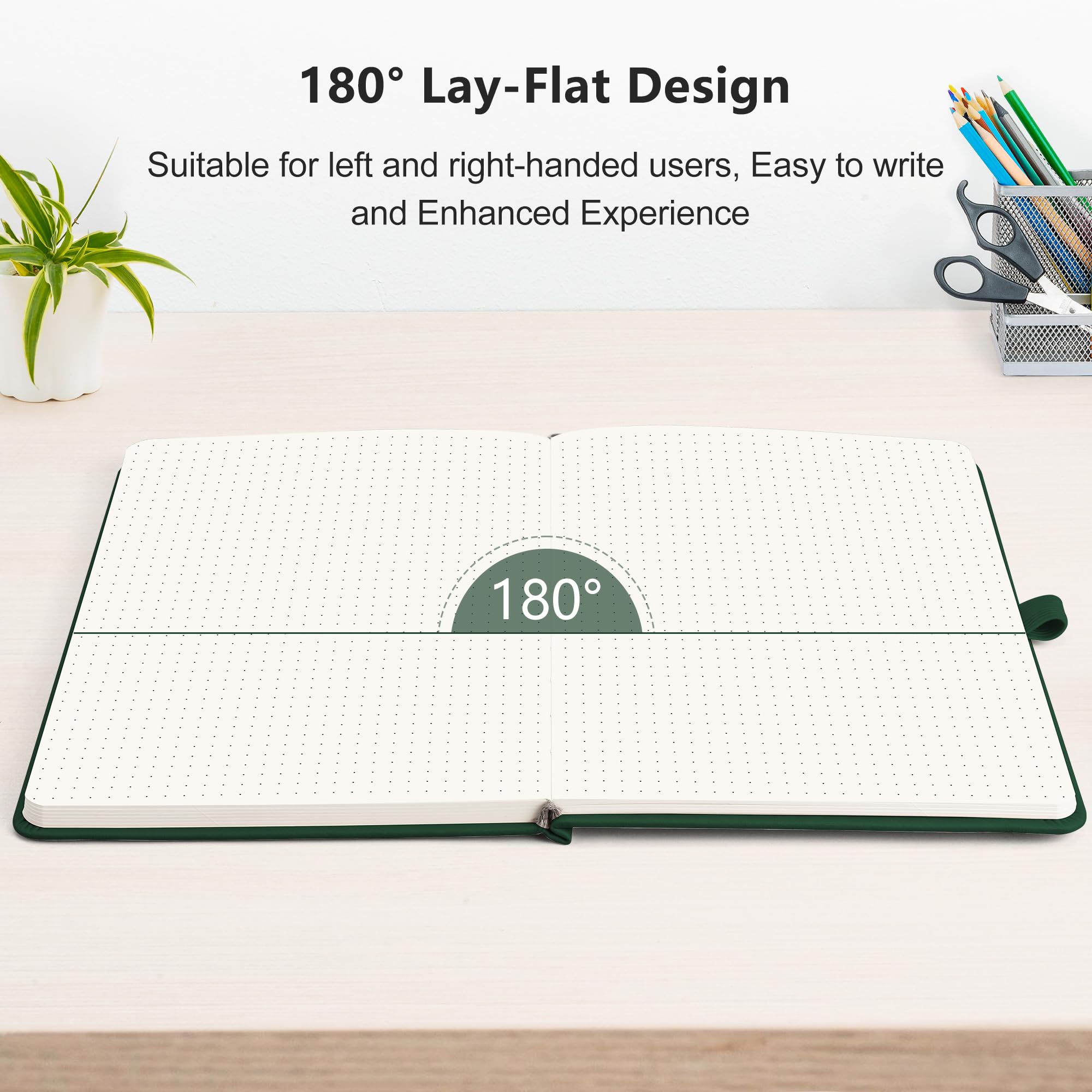 Foto 7 pulgar | Libreta Rettacy Bullet Dotted A5 Con 256 Páginas, 120 G/m², Color Verde Oscuro - Venta Internacional.