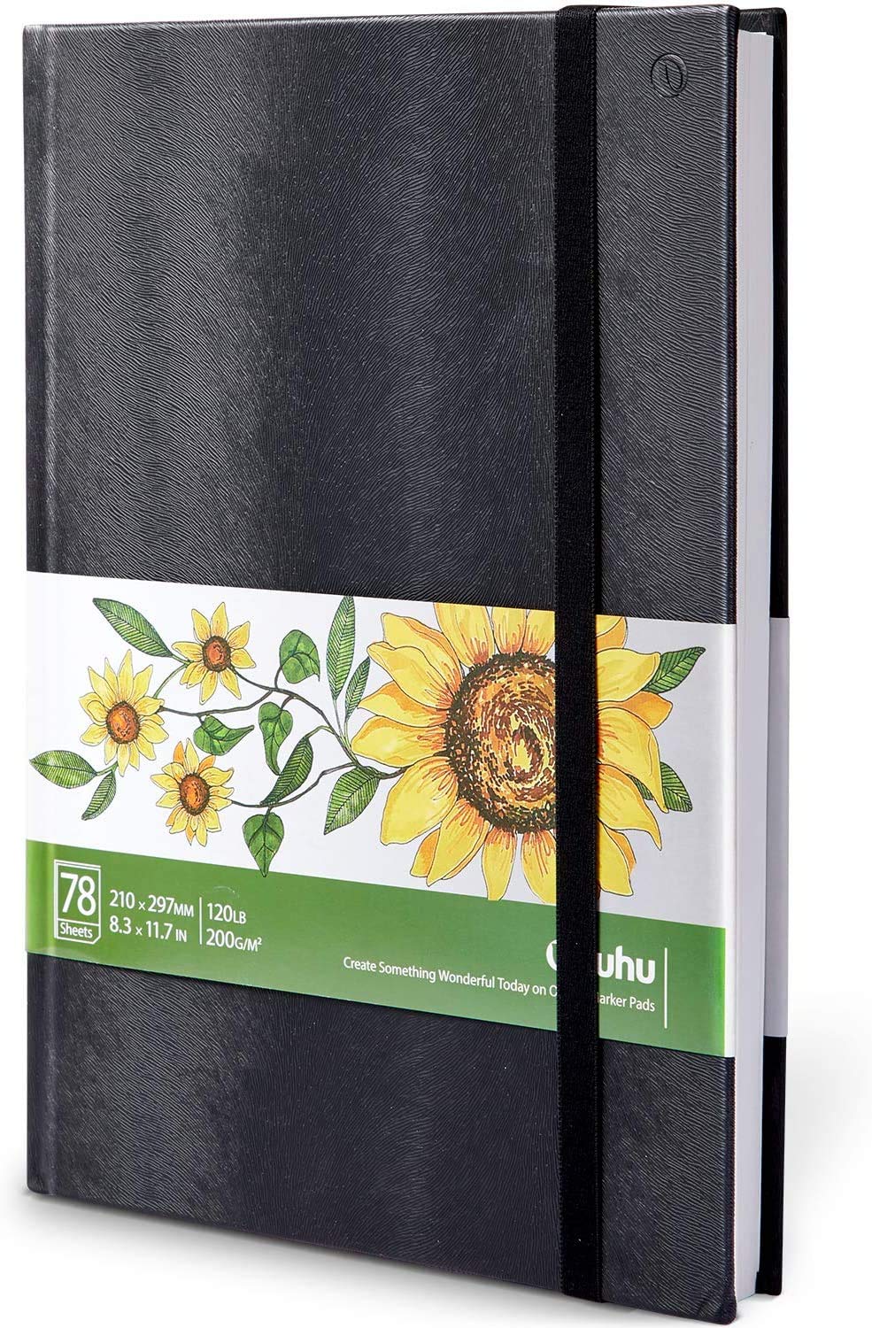 Foto 2 pulgar | Bloc De Papel Con Marcador Ohuhu Para Cuadernos De Bocetos, 21 X 29,7 Cm, 156 Páginas - Venta Internacional.
