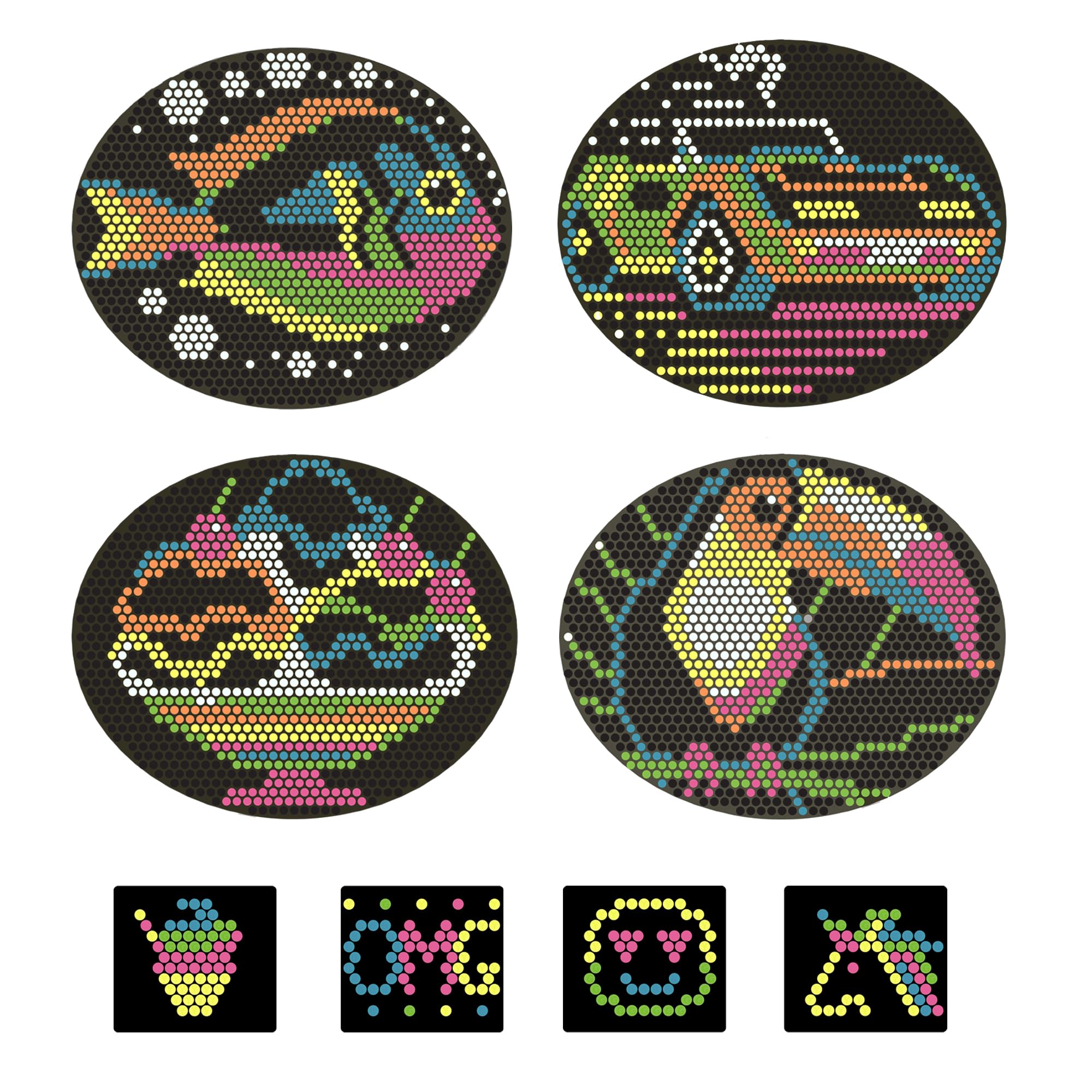 Foto 4 pulgar | Set De Plantillas Hd Y Recambios Lite Brite Con Capacidad De Almacenamiento - Venta Internacional.