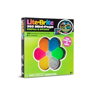 Foto 6 | Set De Plantillas Hd Y Recambios Lite Brite Con Capacidad De Almacenamiento - Venta Internacional.