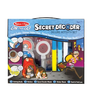 Foto 3 | Set De Actividades Melissa & Doug On The Go Secret Decoder De Más De 7 Años - Venta Internacional.