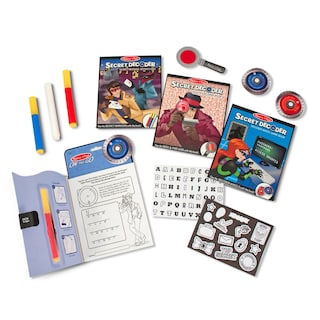 Foto 4 | Set De Actividades Melissa & Doug On The Go Secret Decoder De Más De 7 Años - Venta Internacional.