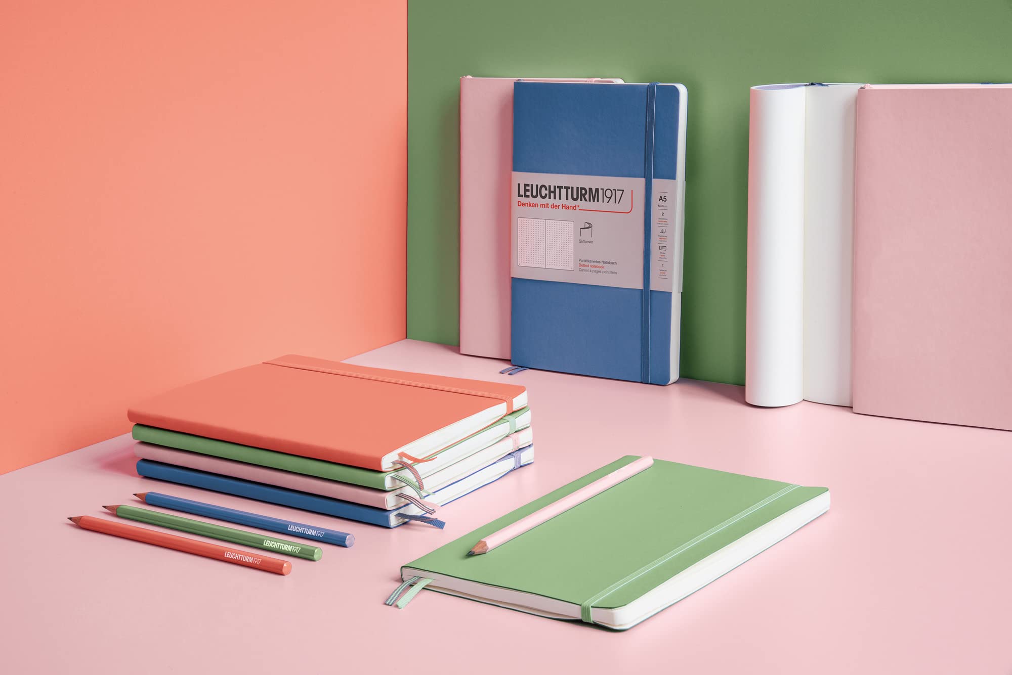 Foto 6 pulgar | Cuaderno Leuchtturm1917, Tapa Blanda, Tamaño Mediano, A5, 123 Páginas Numeradas - Venta Internacional.