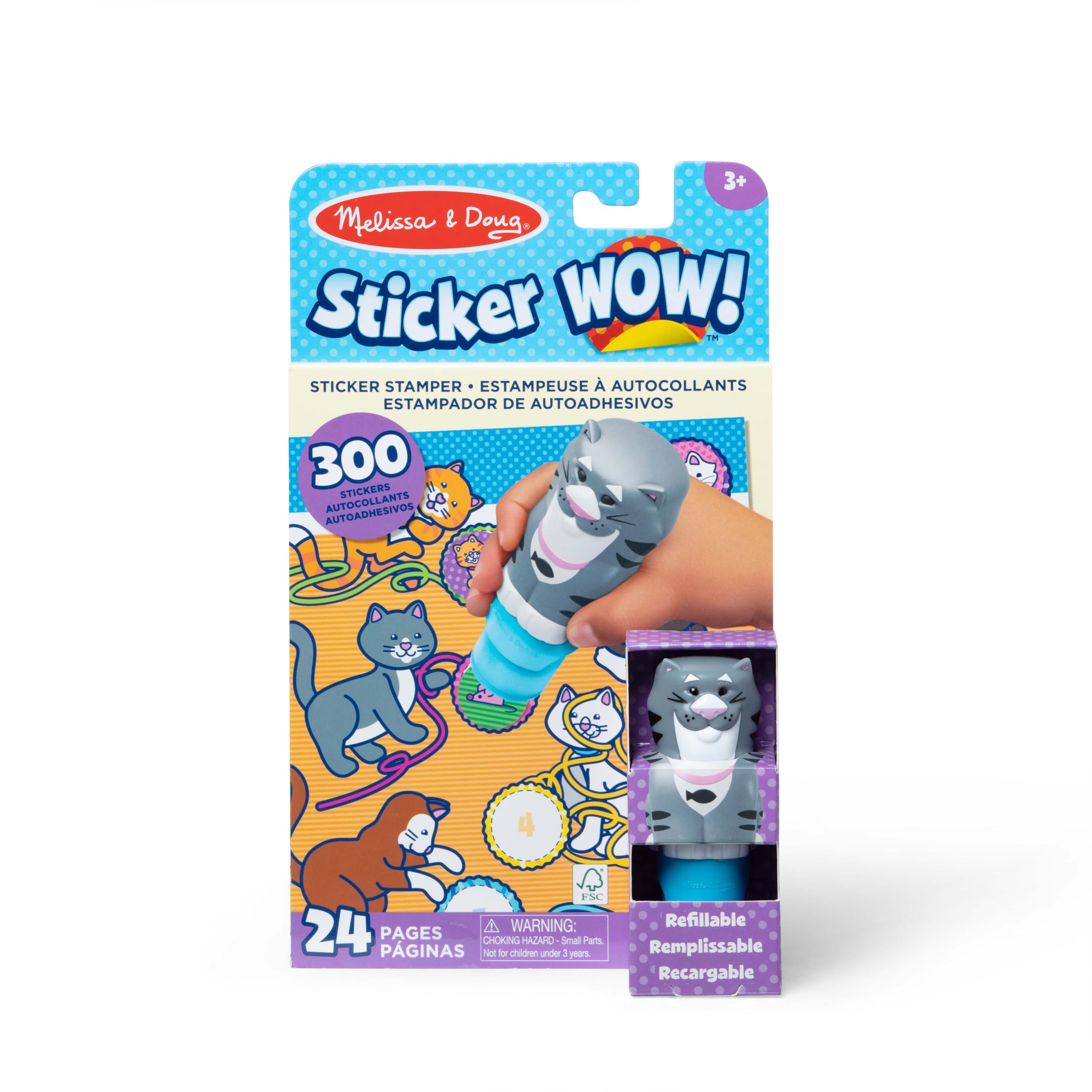 Foto 2 pulgar | Bloc De Actividades Y Pegatina Stamper Melissa & Doug ¡guau! - Venta Internacional.