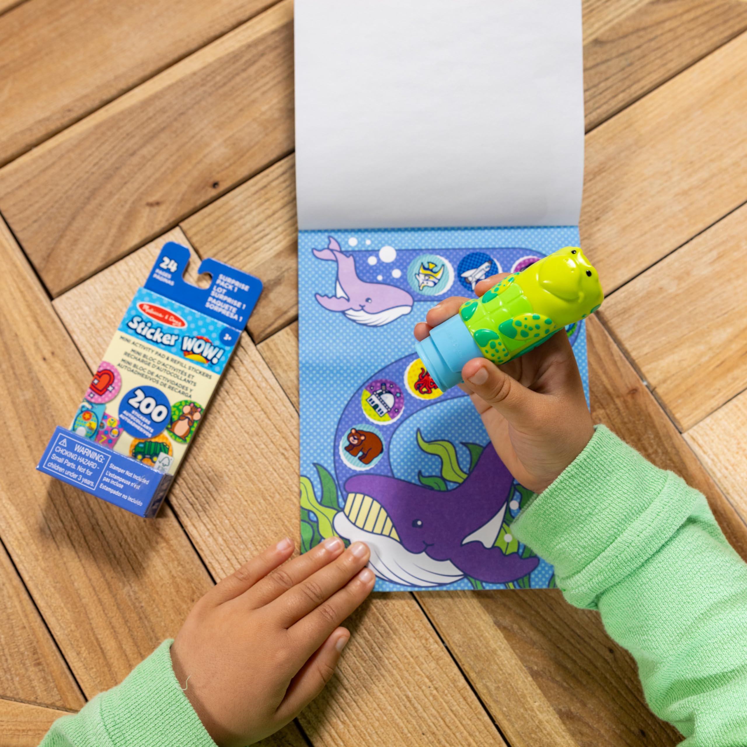 Foto 2 | Pegatina ¡guau! ™ Paquete De Tortugas Marinas Melissa Y Doug - Venta Internacional.