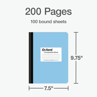 Foto 2 | Cuadernos De Composición, Diarios Escolares De Oxford, Paquete De 3 - Venta Internacional.