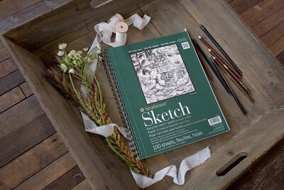 Foto 5 | Bloc De Dibujo Strathmore Serie 400, Papel Reciclado, 9 X 12 Pulgadas, 100 S - Venta Internacional.