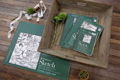 Foto 6 | Bloc De Dibujo Strathmore Serie 400, Papel Reciclado, 9 X 12 Pulgadas, 100 S - Venta Internacional.