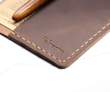 Foto 6 | Portada De Piel Para Diario Robrasim Para Notas De Campo, Moleskine - Venta Internacional.