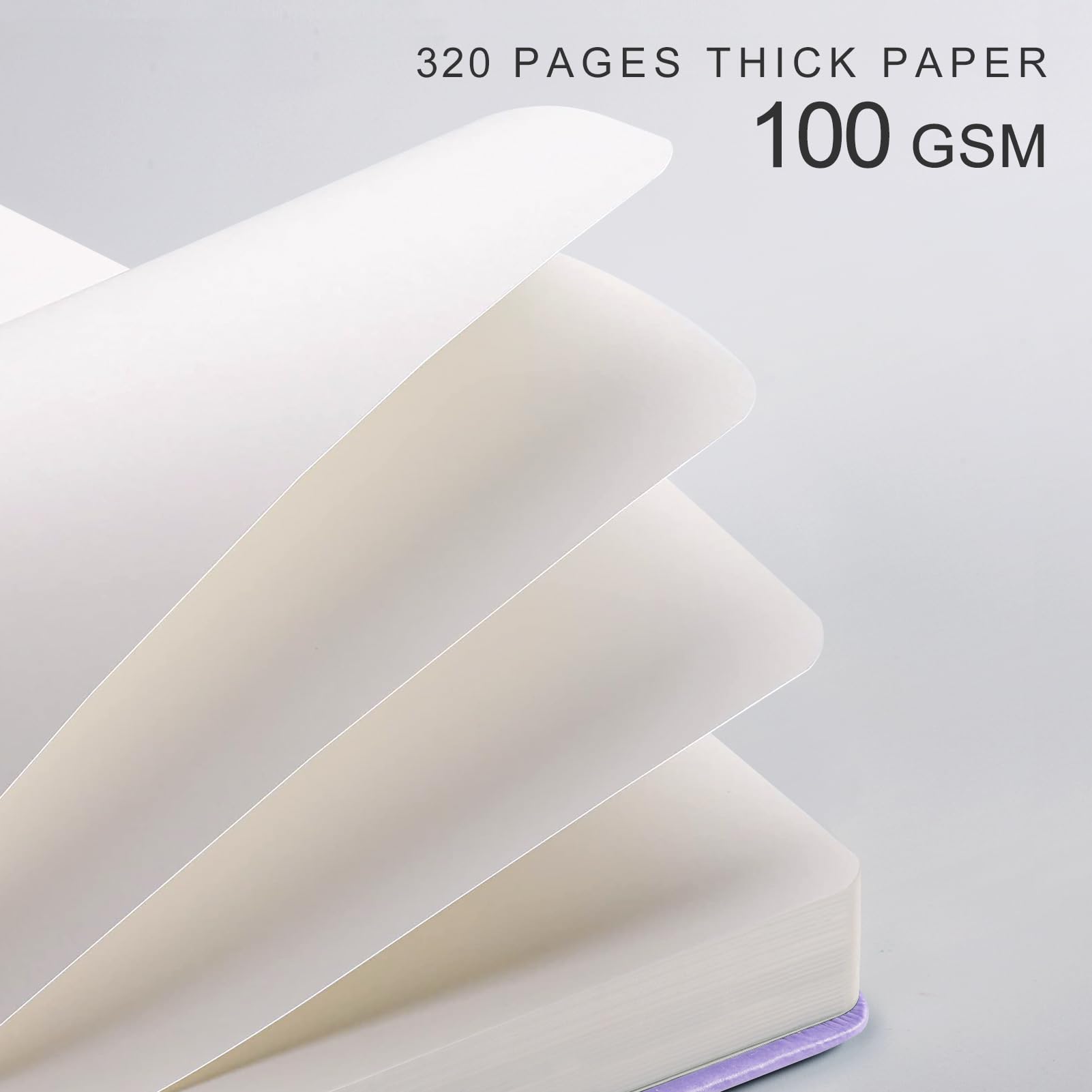 Foto 4 pulgar | Libreta Emshoi En Blanco, 320 Páginas, Tamaño A5, 100 G/m², Piel - Venta Internacional.