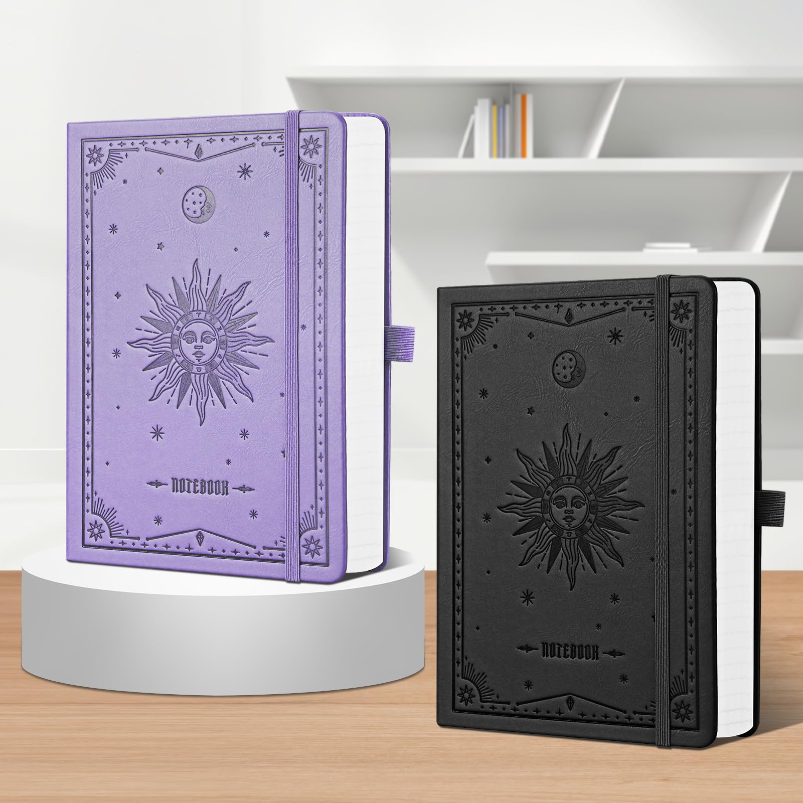 Foto 6 | Libreta Emshoi En Blanco, 320 Páginas, Tamaño A5, 100 G/m², Piel - Venta Internacional.