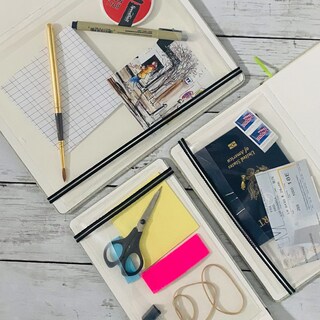 Foto 5 | Art Journal Speedball Art 769888, Lino Natural, 20 X 20 Cm - Venta Internacional.