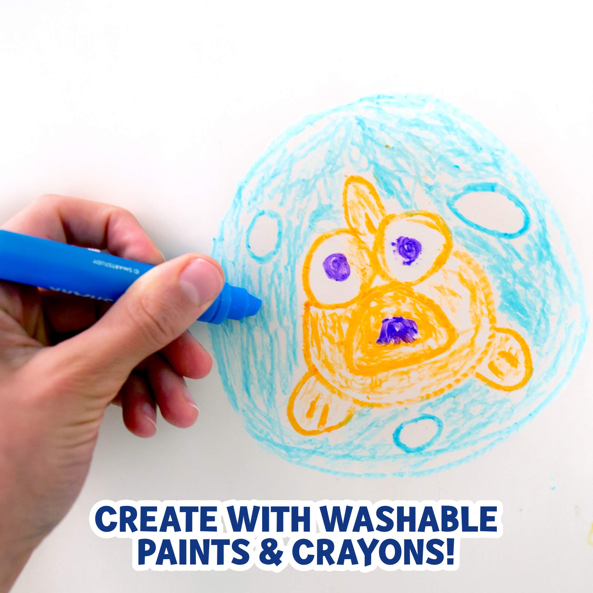 Foto 5 pulgar | Set De Juegos Bath Art Baby Shark Con Pinturas Y Crayones Lavables - Venta Internacional.