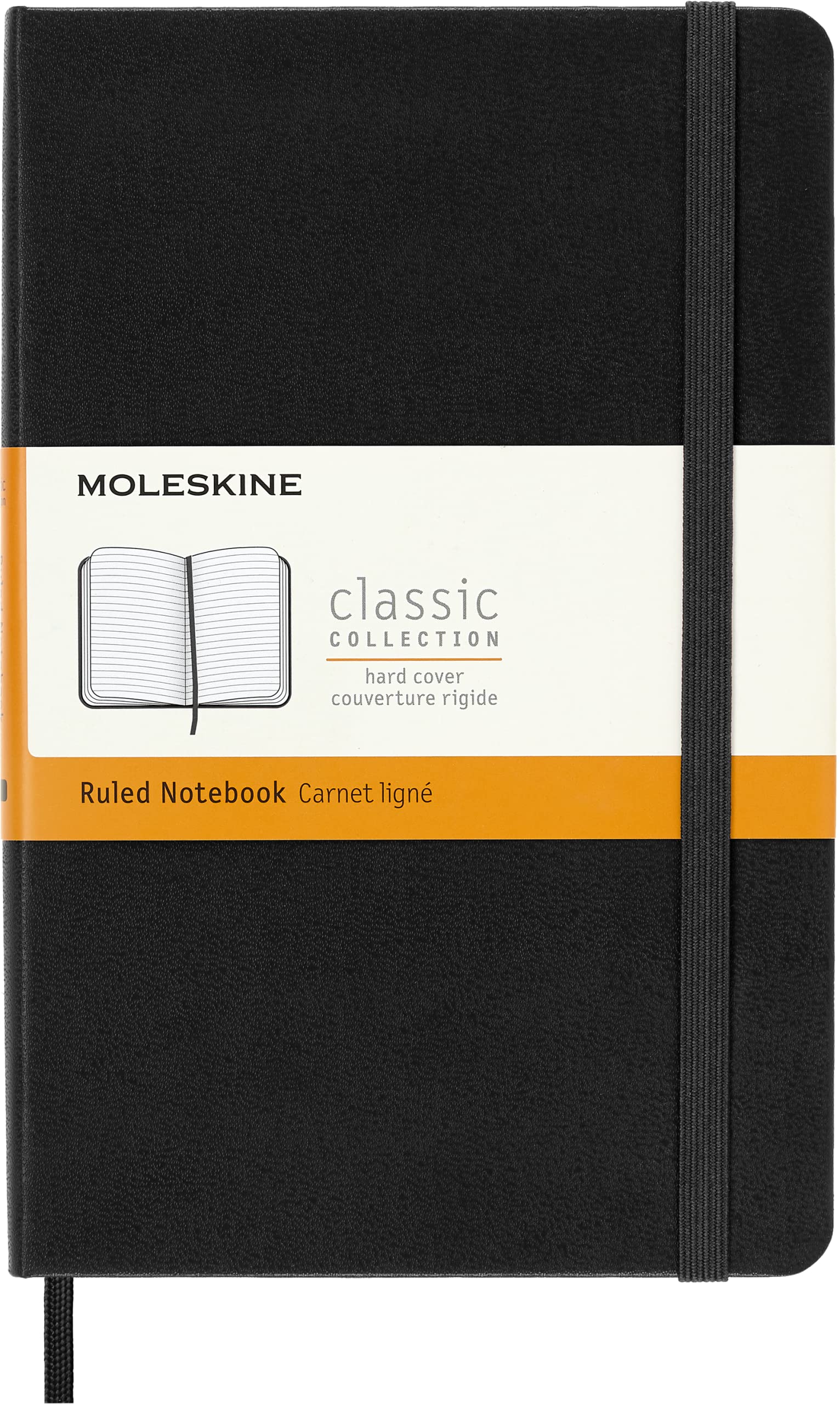 Foto 2 pulgar | Cuaderno Moleskine Classic, Tapa Dura, Negro Medio, 208 Páginas - Venta Internacional.