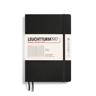 Foto 1 | Cuaderno Leuchtturm1917, Tamaño Mediano, A5, Tapa Blanda Rayada, 123 Páginas - Venta Internacional.