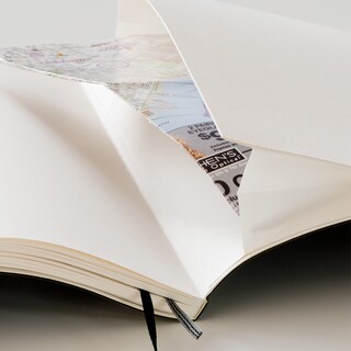Foto 5 | Cuaderno Leuchtturm1917, Tamaño Mediano, A5, Tapa Blanda Rayada, 123 Páginas - Venta Internacional.