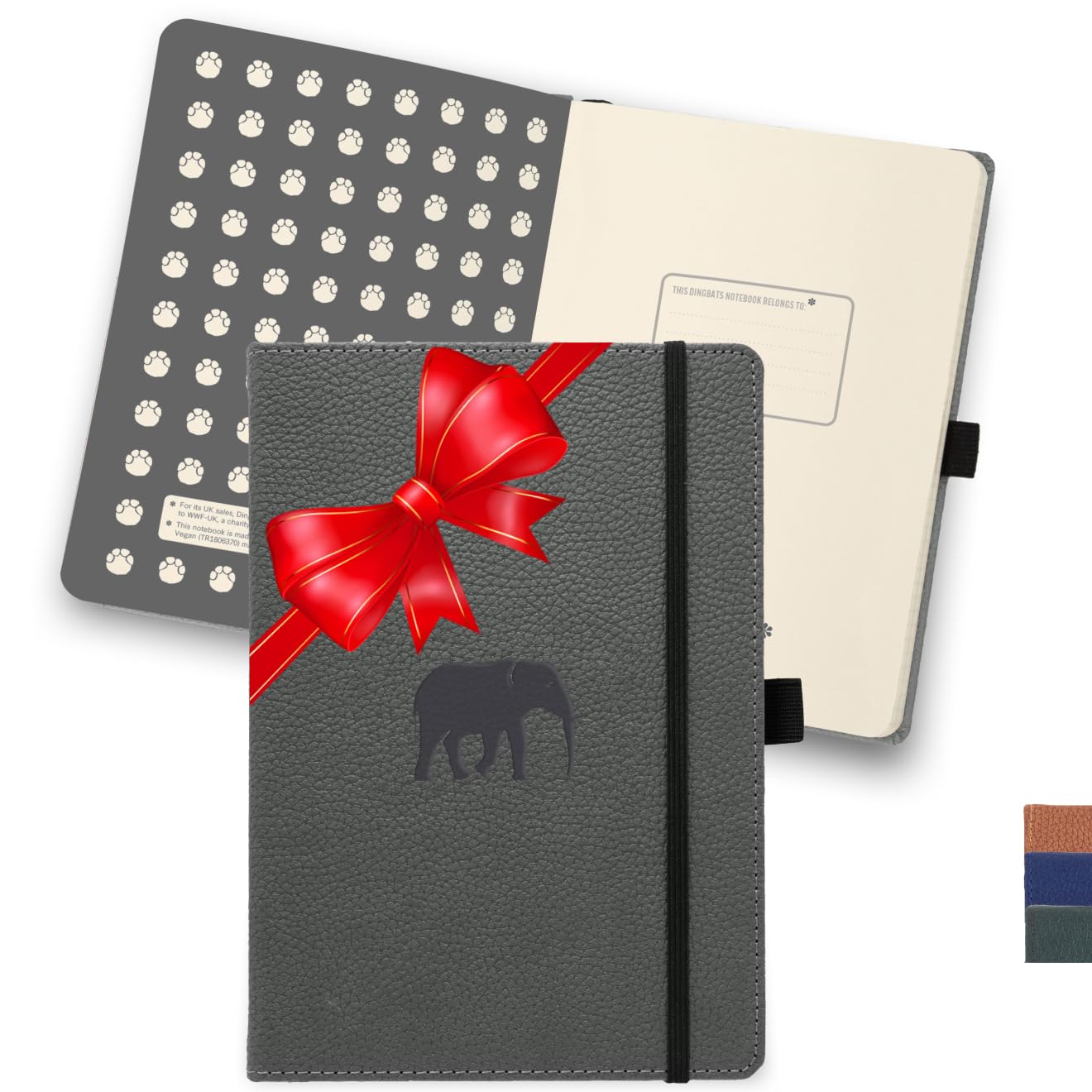 Foto 2 pulgar | Cuaderno Dingbats* Wildlife A4, Cuadriculado, Tapa Dura, Piel Sintética - Venta Internacional.
